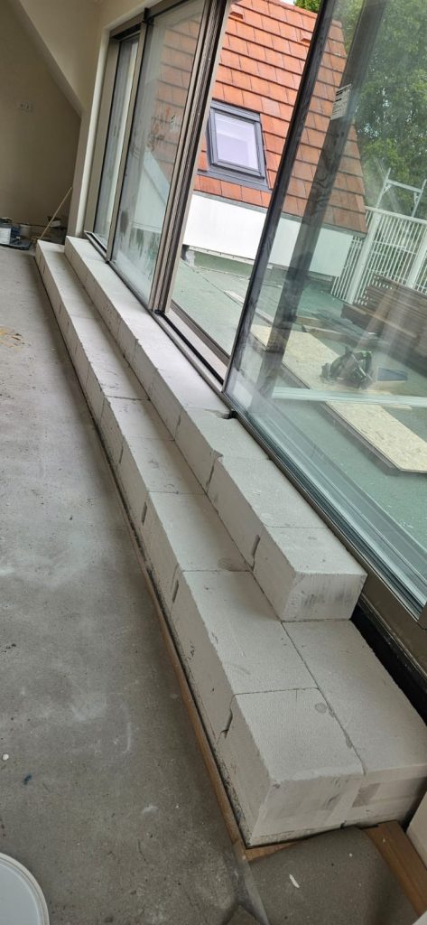 Balkon Sanierung vorher.